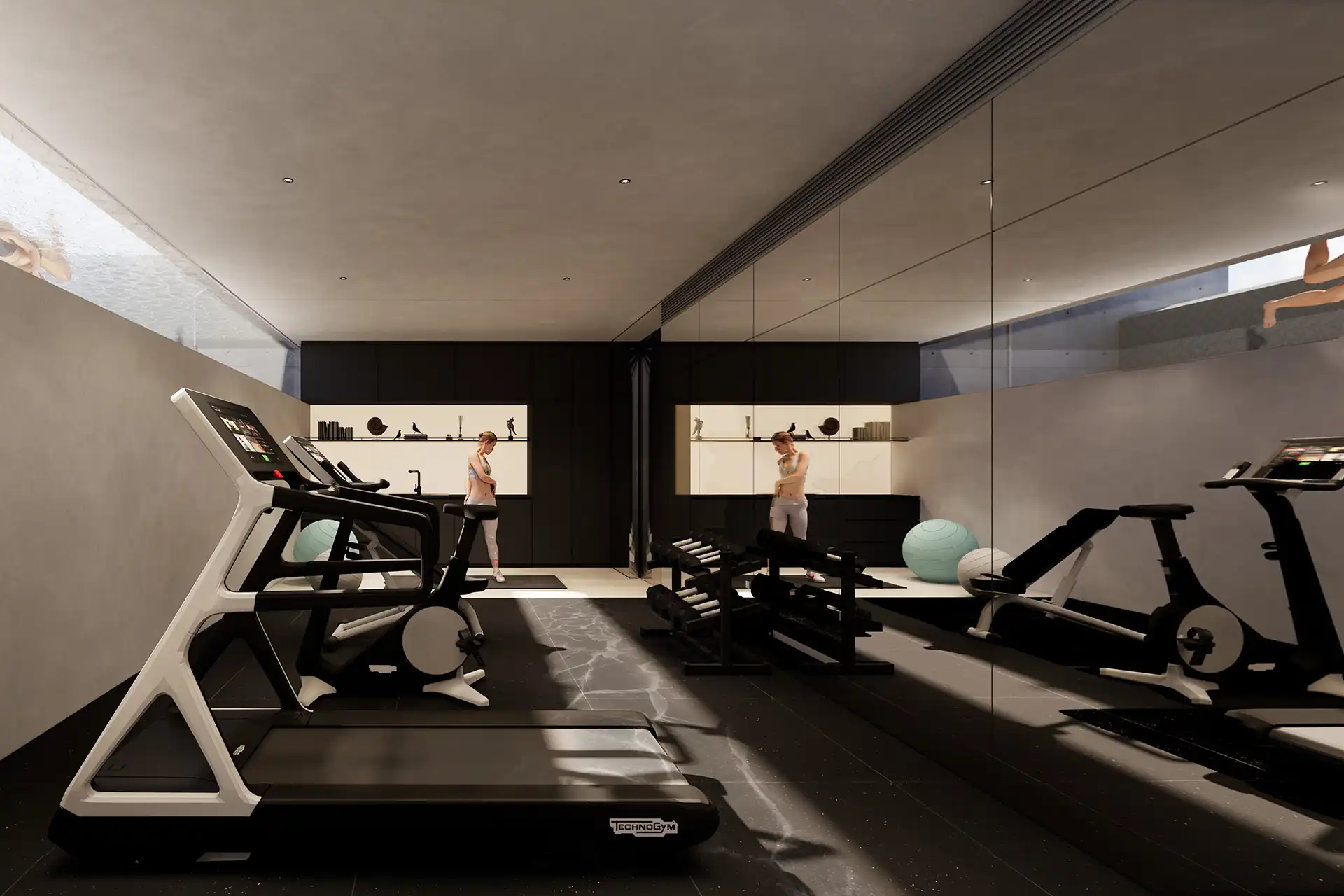 Sea Theatre Beachfront Rawai residents gym with premium fitness equipment
