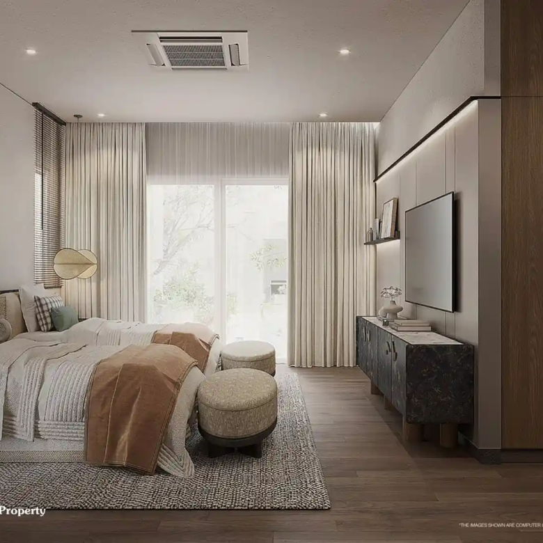 Villa Kirara Pool Villas, Cherng Talay spacious master bedroom retreat