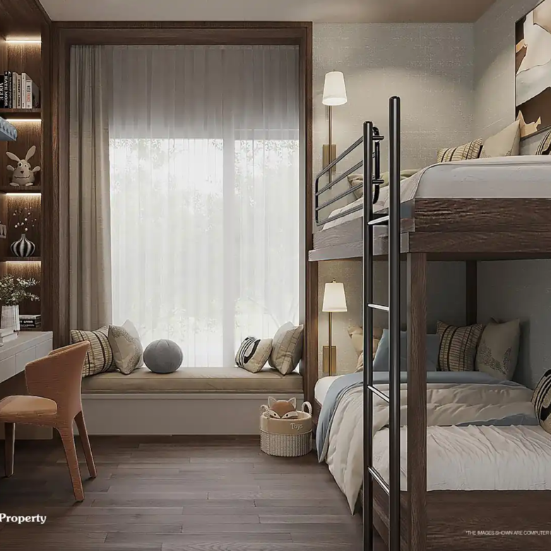 Villa Kirara Pool Villas, Cherng Talay family bunk bedroom