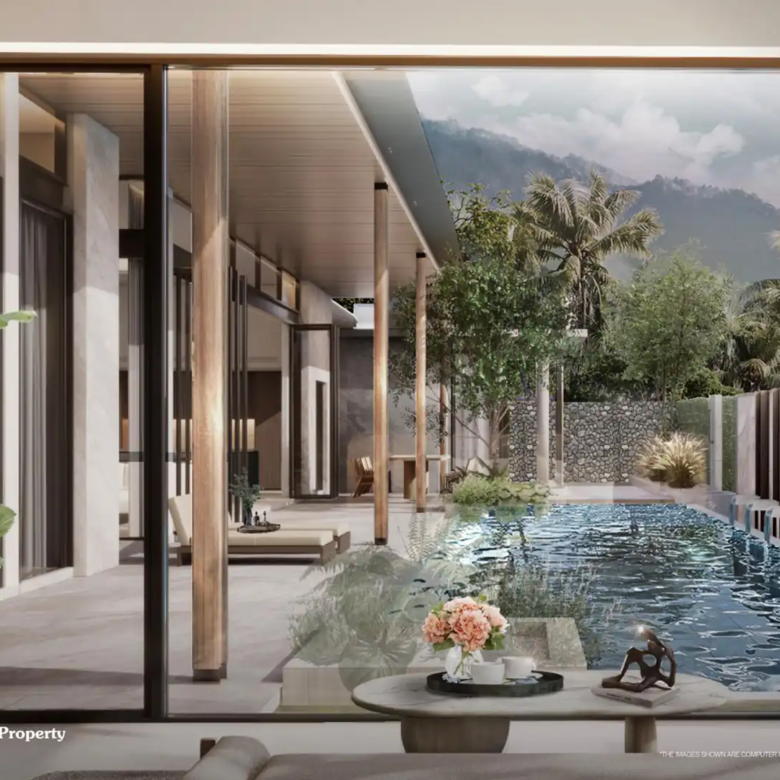 Villa Kirara Pool Villas, Cherng Talay Lyra bedroom opening to private pool