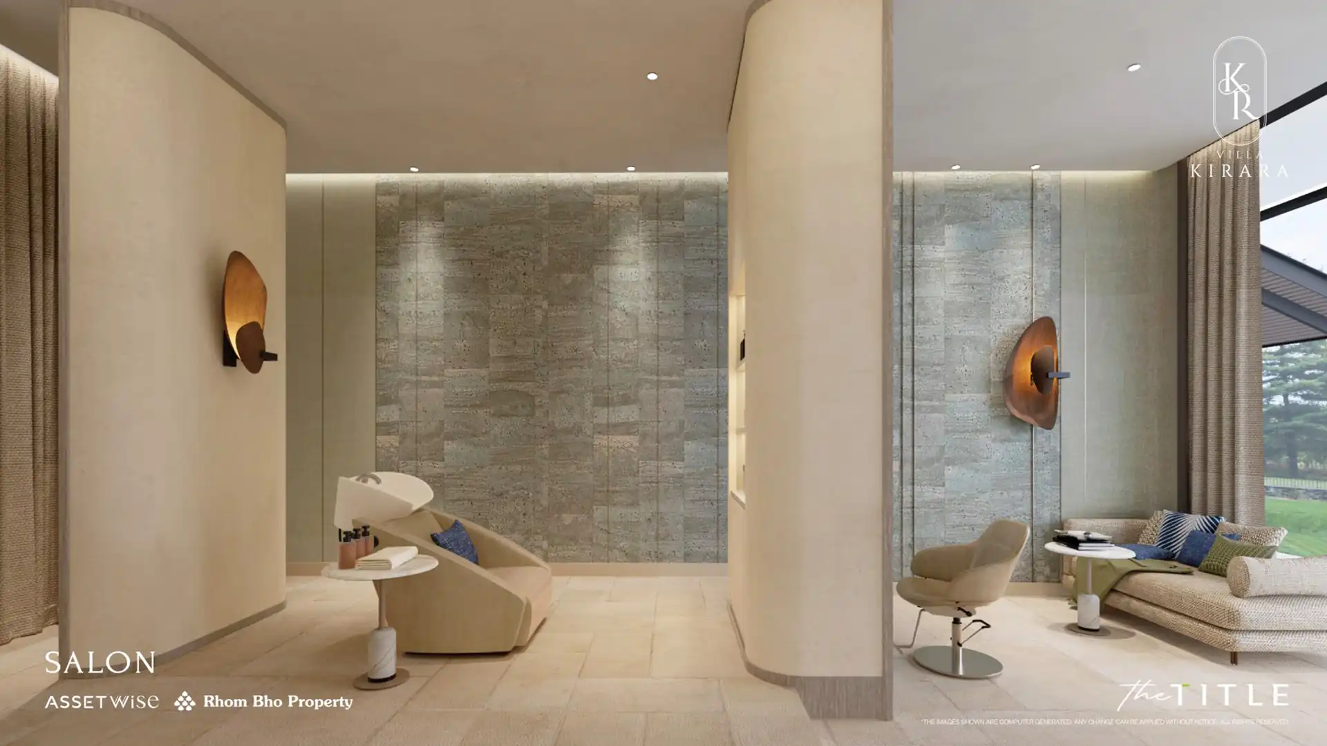 Villa Kirara Pool Villas, Cherng Talay tranquil salon spa room for pampering